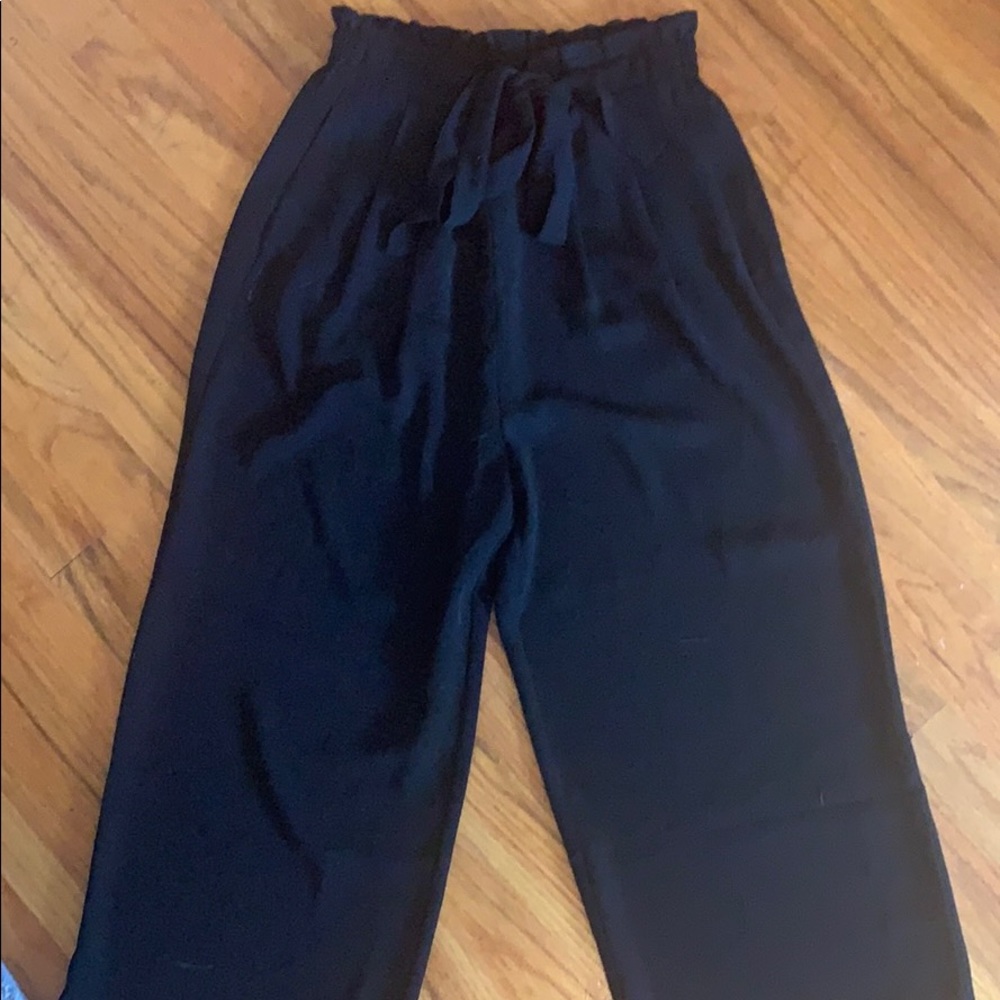 Adrianna Pappell Flowy High-Waisted Pants